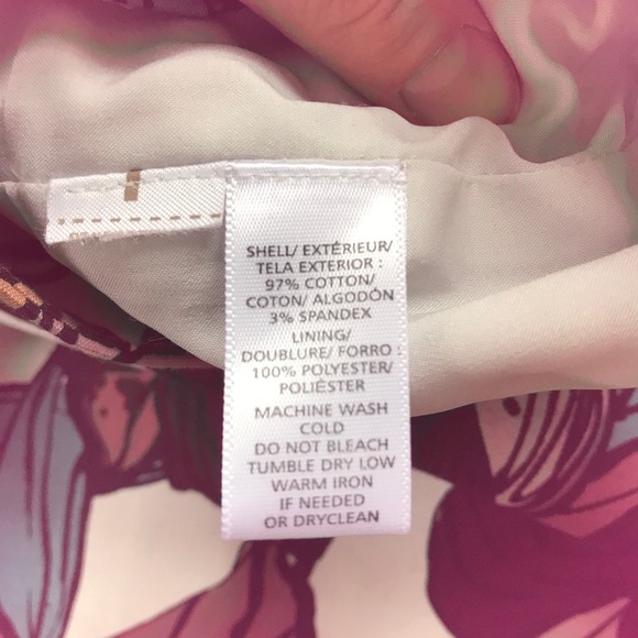 HP🎉 NWOT LOFT Gorgeous Floral Pencil Skirt Size 6 - Picture 6 of 13